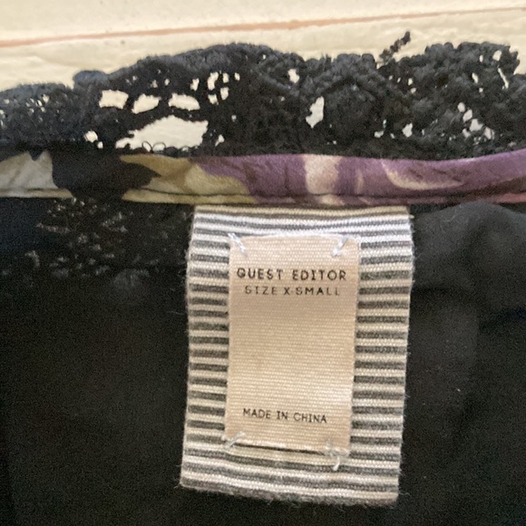 Guest Editor Black Top, XS - Picture 4 of 7